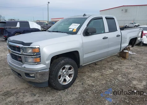 2014 Chevrolet Silverado 1500 2Lt из США, поврежденный, VIN 1GCVKREC0EZ332773